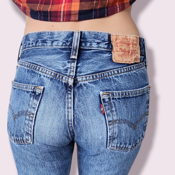 Vintage Levi's 501 Original Straight Fit Jeans - Picture 3 of 12